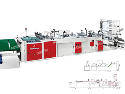 boutique bag making machine kesa cw-800zd