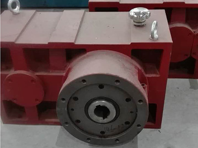 speed reducer machine extruder